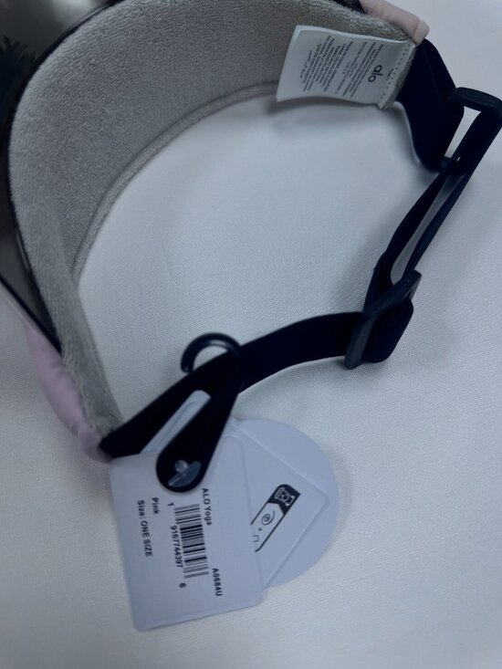 NWT ☀️ Alo Yoga Airlift Solar Visor Vintage Pink ? Tennis Golf Sun Visor main image 4